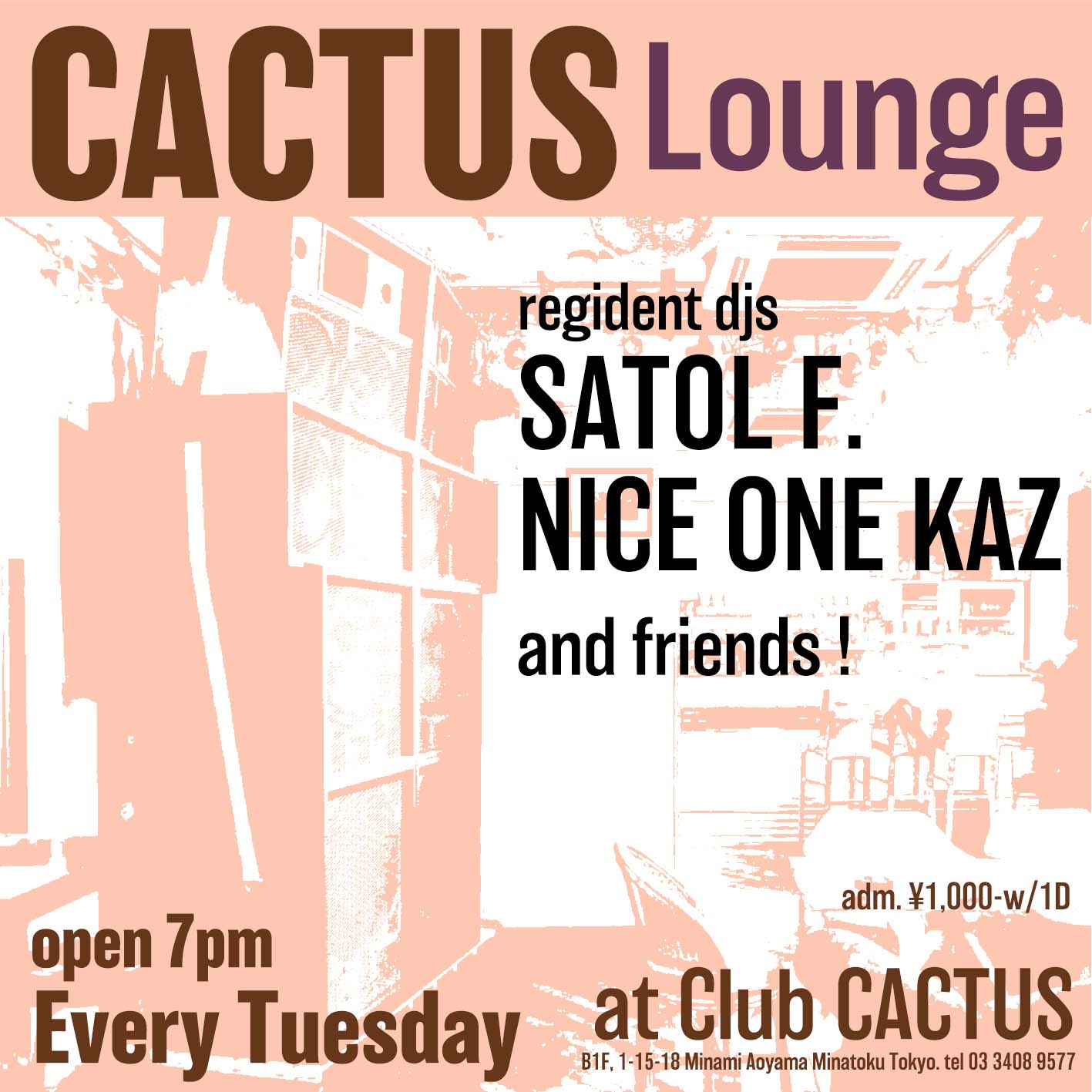 Club CACTUS SCHEDULE